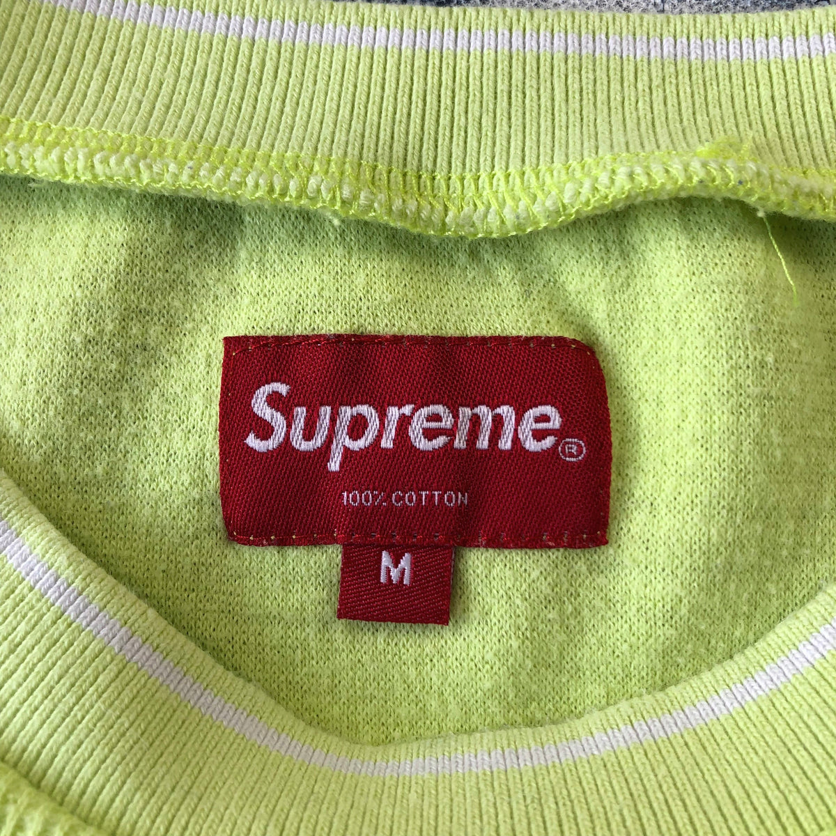 Supreme New York Waffle Knit T Shirt M
