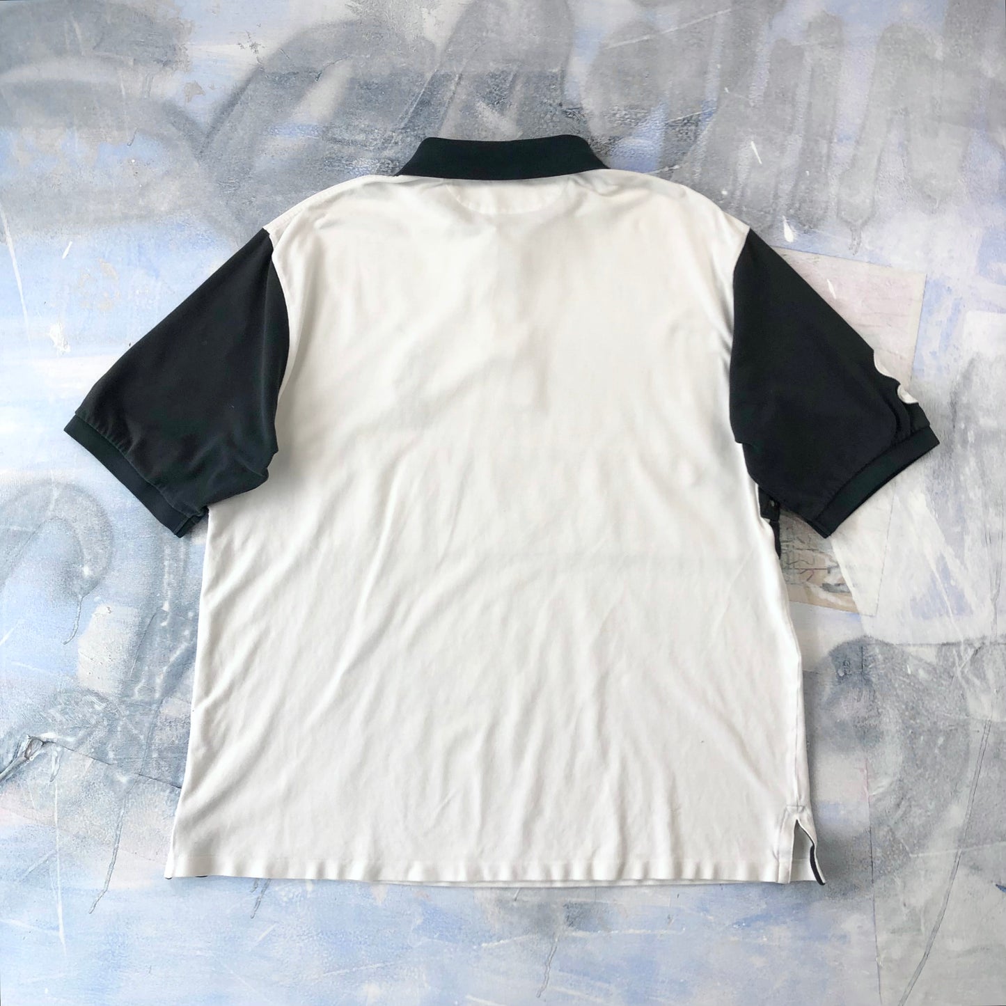 Vintage Polo Ralph Lauren Big Pony Colorblock Polo Shirt XL