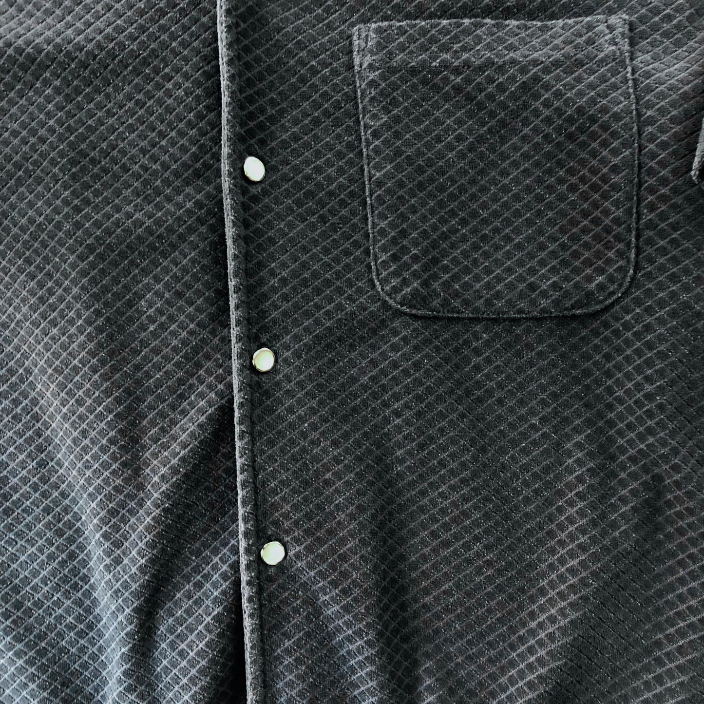 Vintage Worlds Finest Indian Motorcycles Camp Button Shirt M