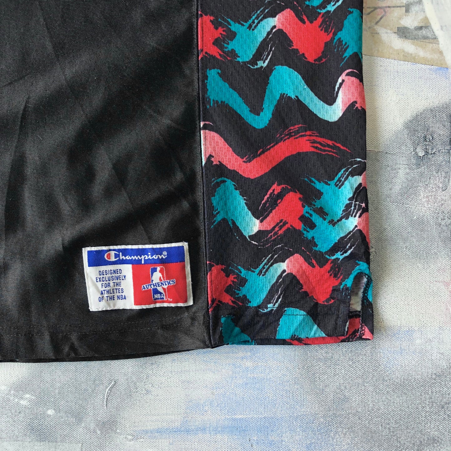 Vintage Champion NBA Vancouver Grizzlies Warm Up Jersey L
