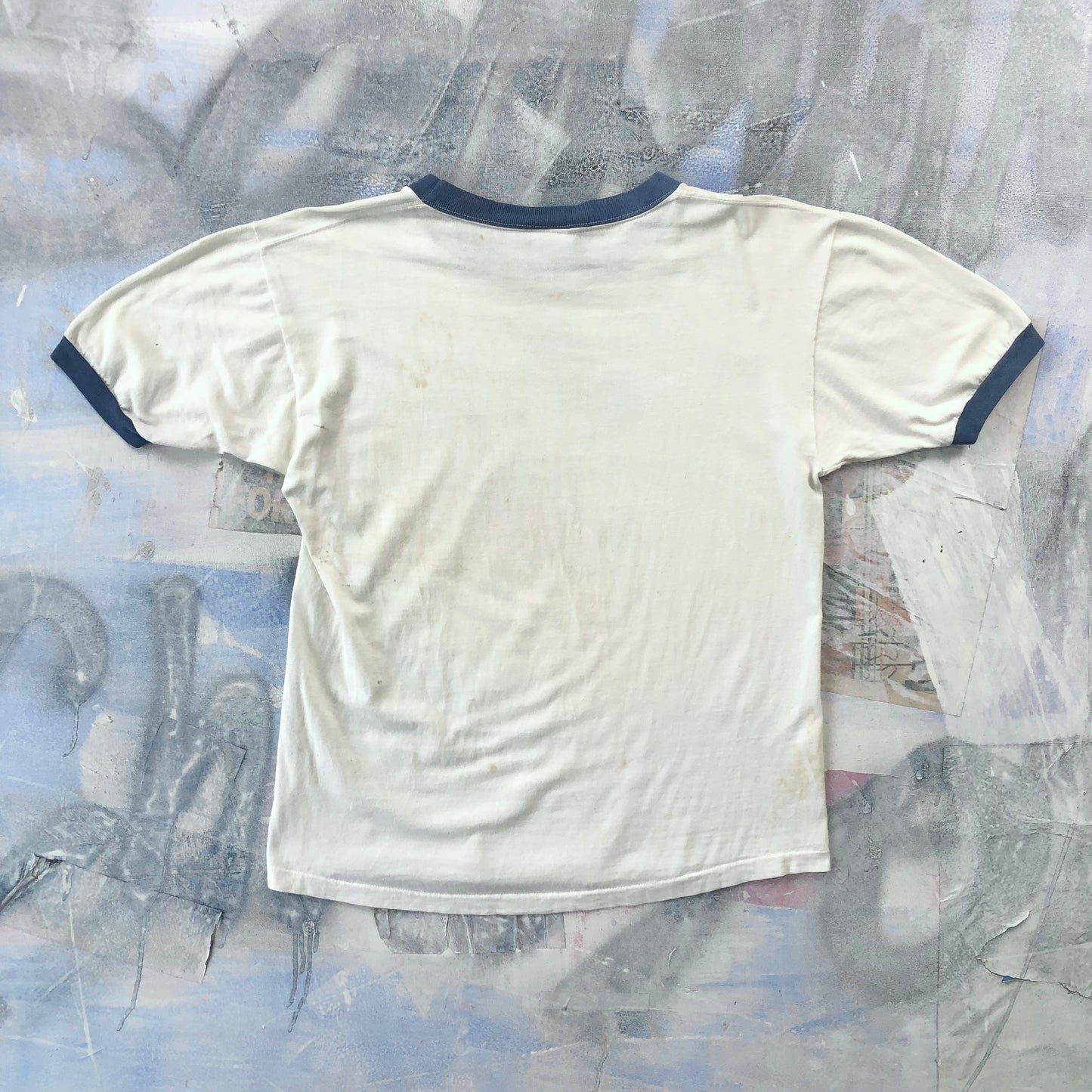 Vintage USA 80s Walt Disney Mickey Mouse Ringer T Shirt XL