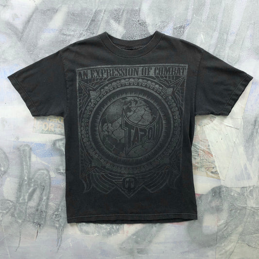 Vintage Y2K Tapout An Expression Of Combat T Shirt M
