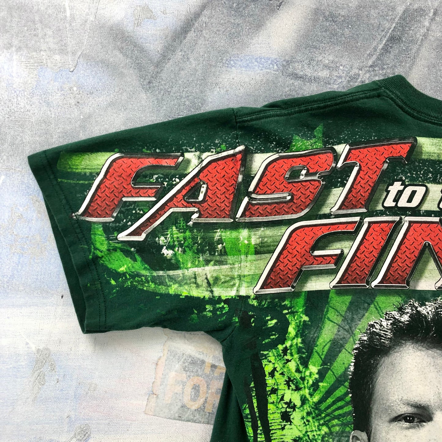 Vintage Nascar Dale Earnhardt Jr Chase Authentics AOP T Shirt M