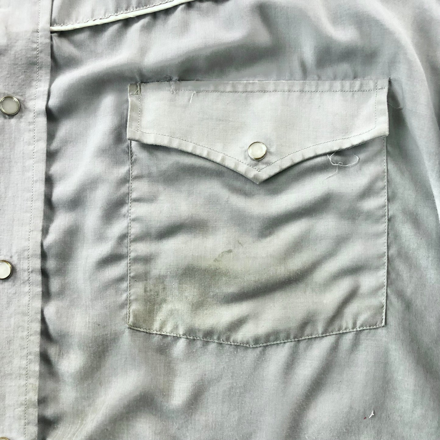 Vintage Western Embroided Eagle Button Shirt XL