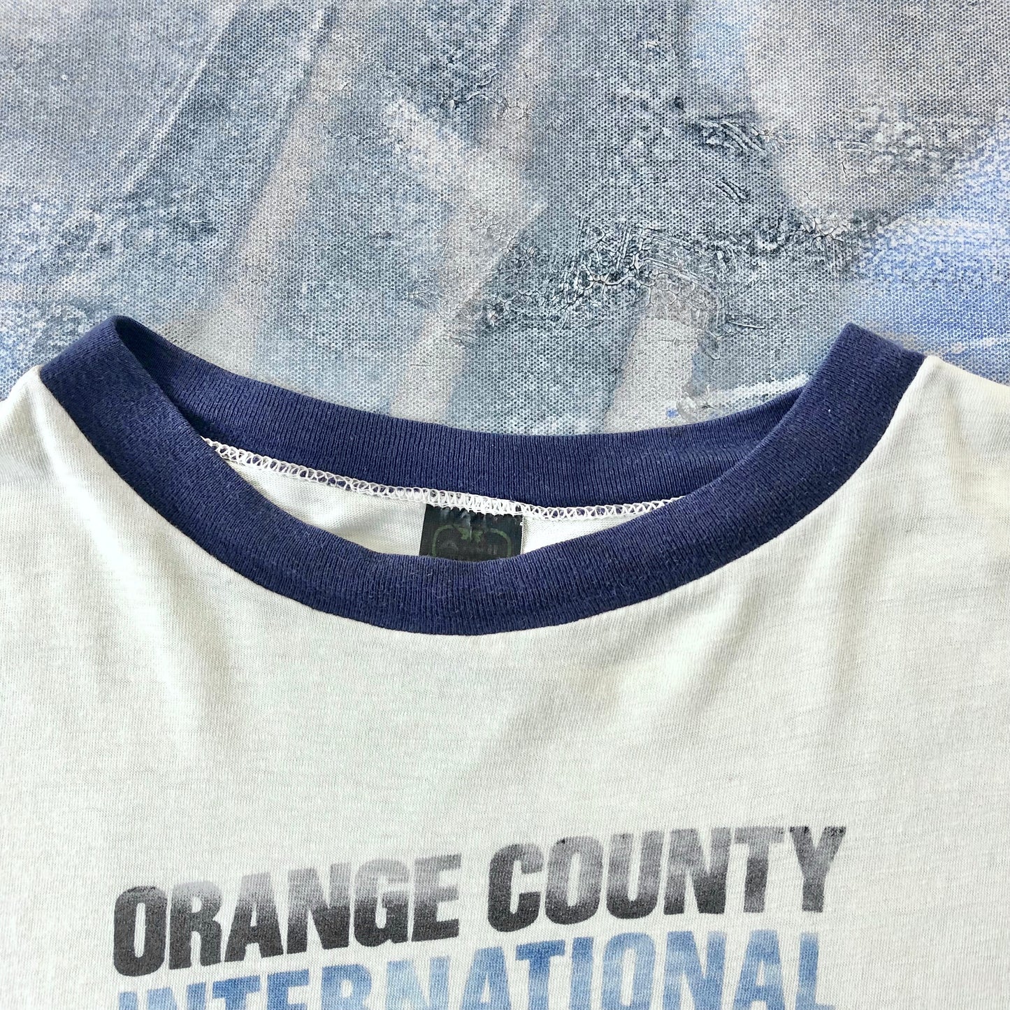 Vintage USA 70s Orange County International Raceway Single Stitch Ringer T Shirt XL
