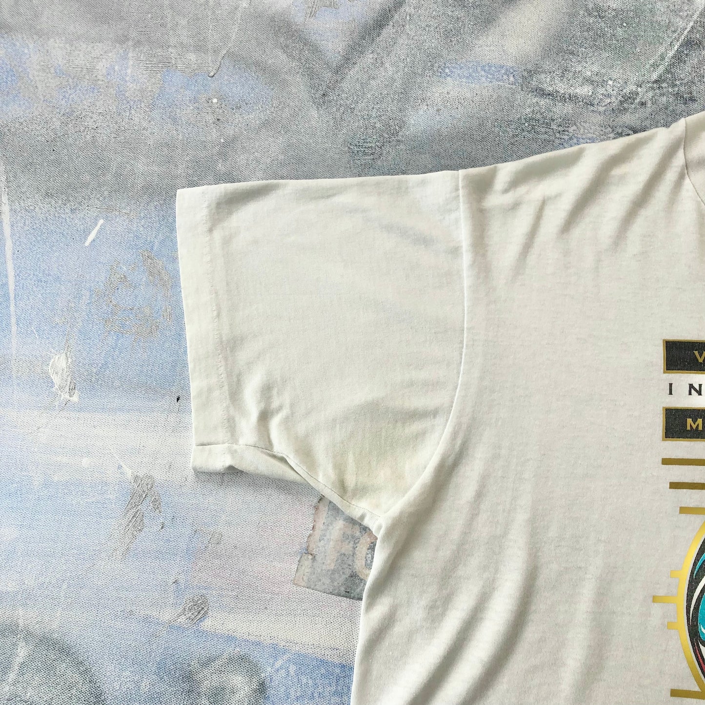 Vintage 90s Vancouver International Marathon Finisher T Shirt L