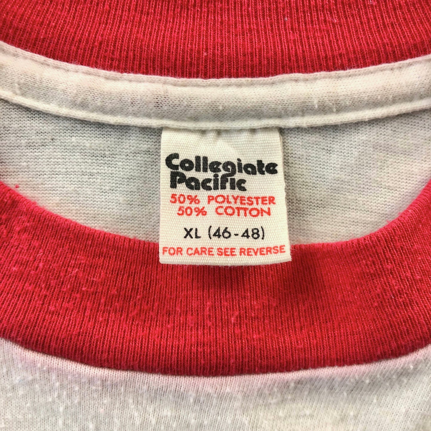 Vintage USA 70s Universal Studios Single Stitch Ringer T Shirt XL