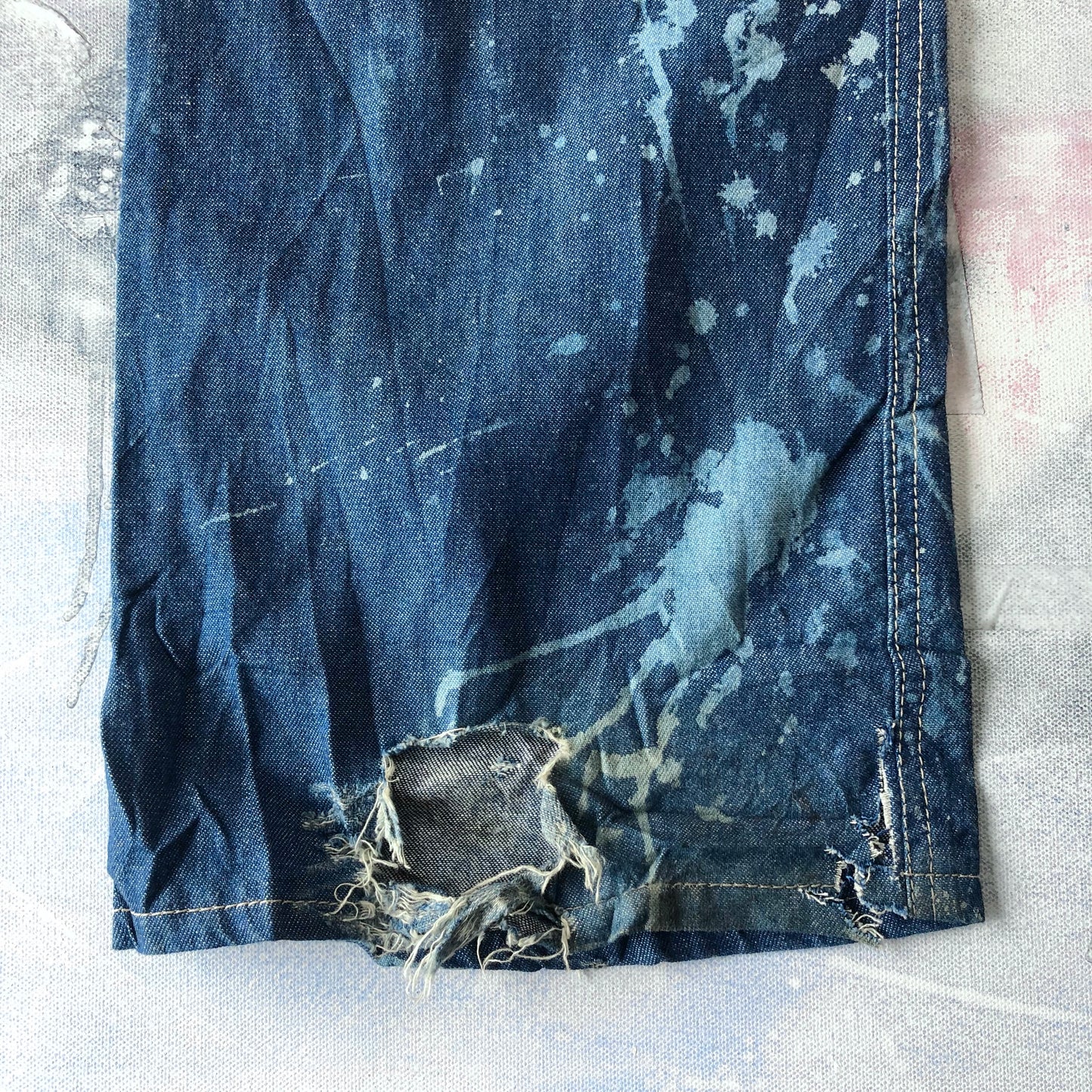 Vintage Harley Davidson Distressed Jean W36