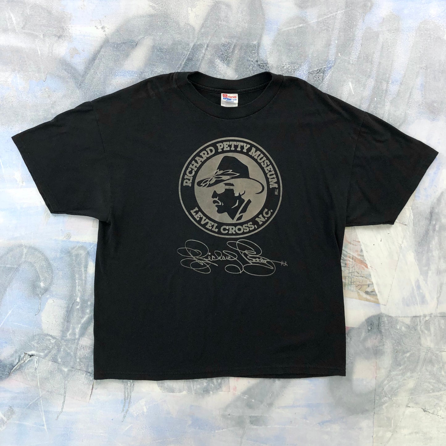Vintage Richard Petty Museum Level Cross N.C T Shirt XL