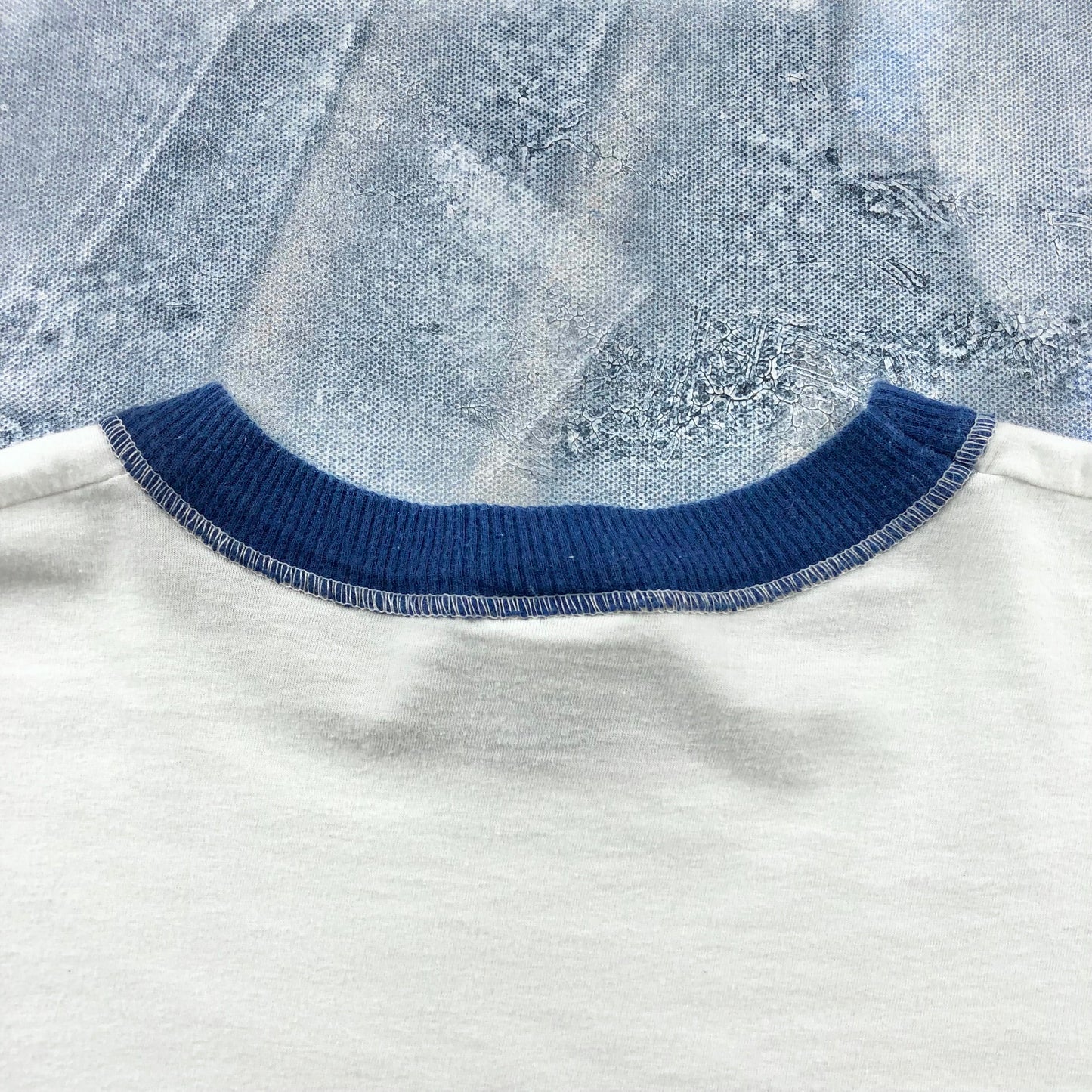 Vintage 80s So What?! So What?! So What?! Ringer T Shirt L