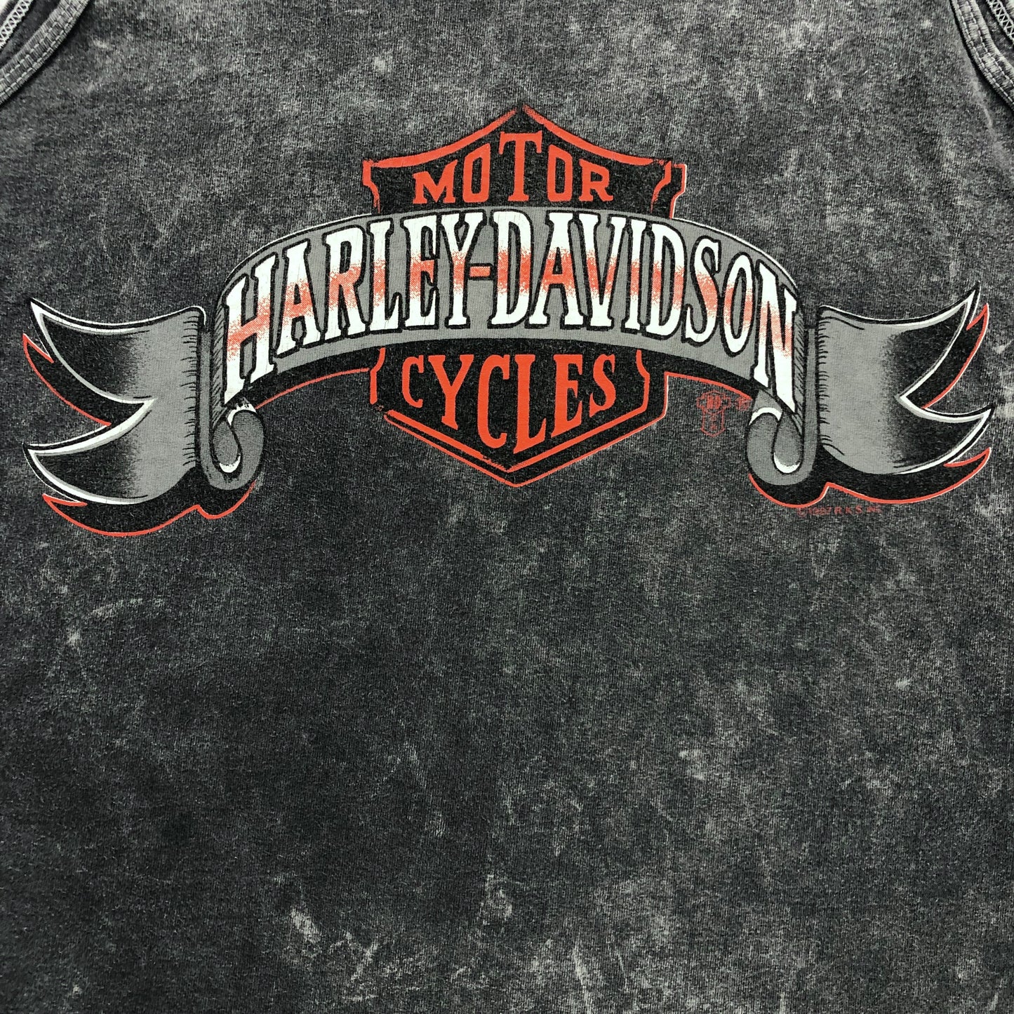 Vintage USA 90s Harley Davidson Motorcycles Duluth Minnesota Single Stitch Tank Top XL