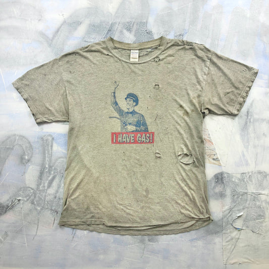 Vintage Thrashed I Have Gas T Shirt XL