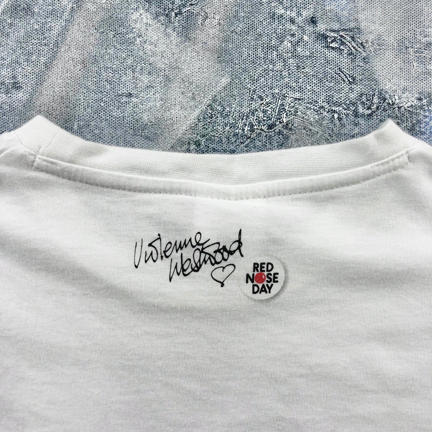 Vintage Vivienne Westwood The Laughing Audience Red Nose Day T Shirt XS