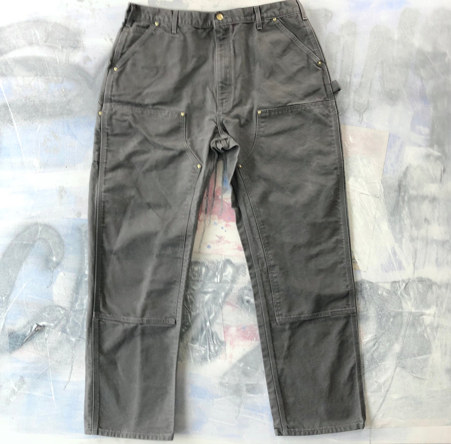 Carhartt USA Double Knee Carpenter Workwear Jean W40