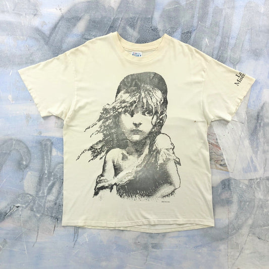 Vintage USA 80s Les Miserables Single Stitch T Shirt XL