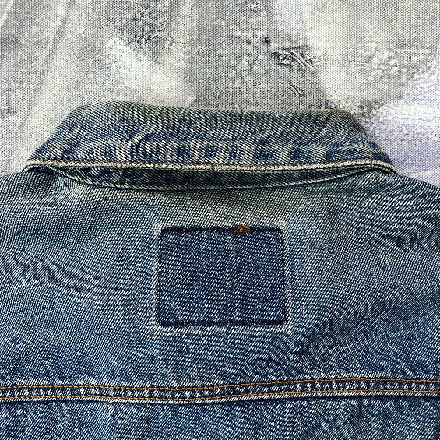 Vintage Levis Orange Tab Denim Button Jacket L