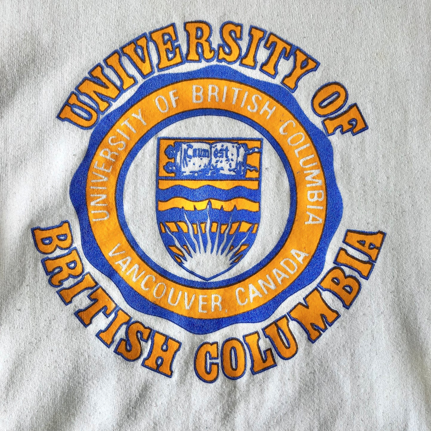 Vintage Russell University of British Columbia Vancouver Canada Crewneck Sweatshirt L