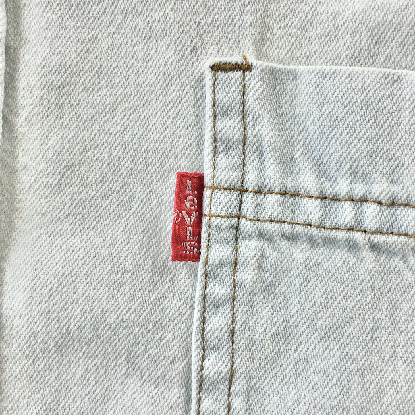 Vintage 90s Levis Denim Button Shirt L