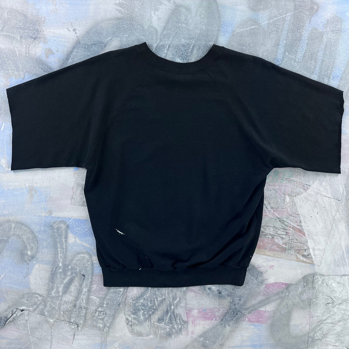 Vintage 80s USA Polo Ralph Lauren Custom Cut Off Crewneck Sweatshirt L