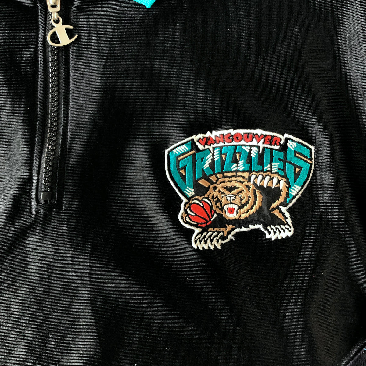 Vintage Champion NBA Vancouver Grizzlies Warm Up Jersey L