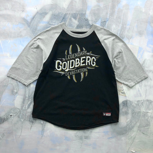 Vintage WWE Legendary Goldberg Devastation Every 1 Is Next T Shirt XXL