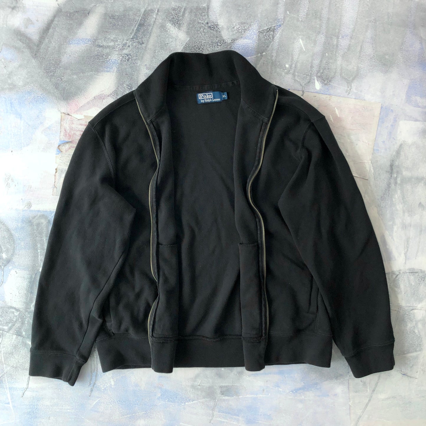 Vintage Polo Ralph Lauren Full Zip Sweater XL
