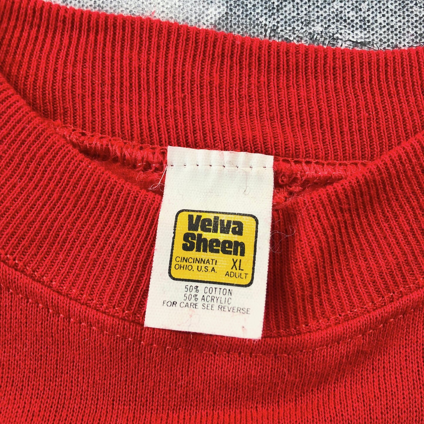 Vintage 80s USA Late Night With David Letterman Crewneck Sweatshirt XL