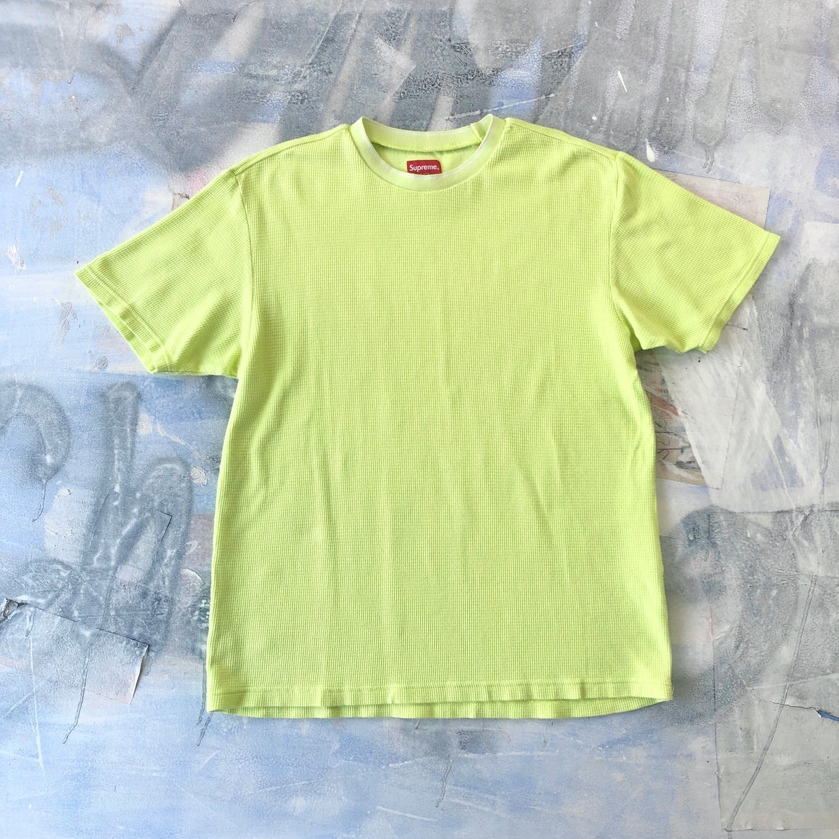 Supreme New York Waffle Knit T Shirt M