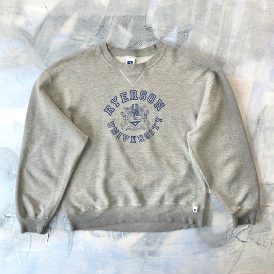 Vintage Russell Ryerson University Crewneck Sweatshirt L