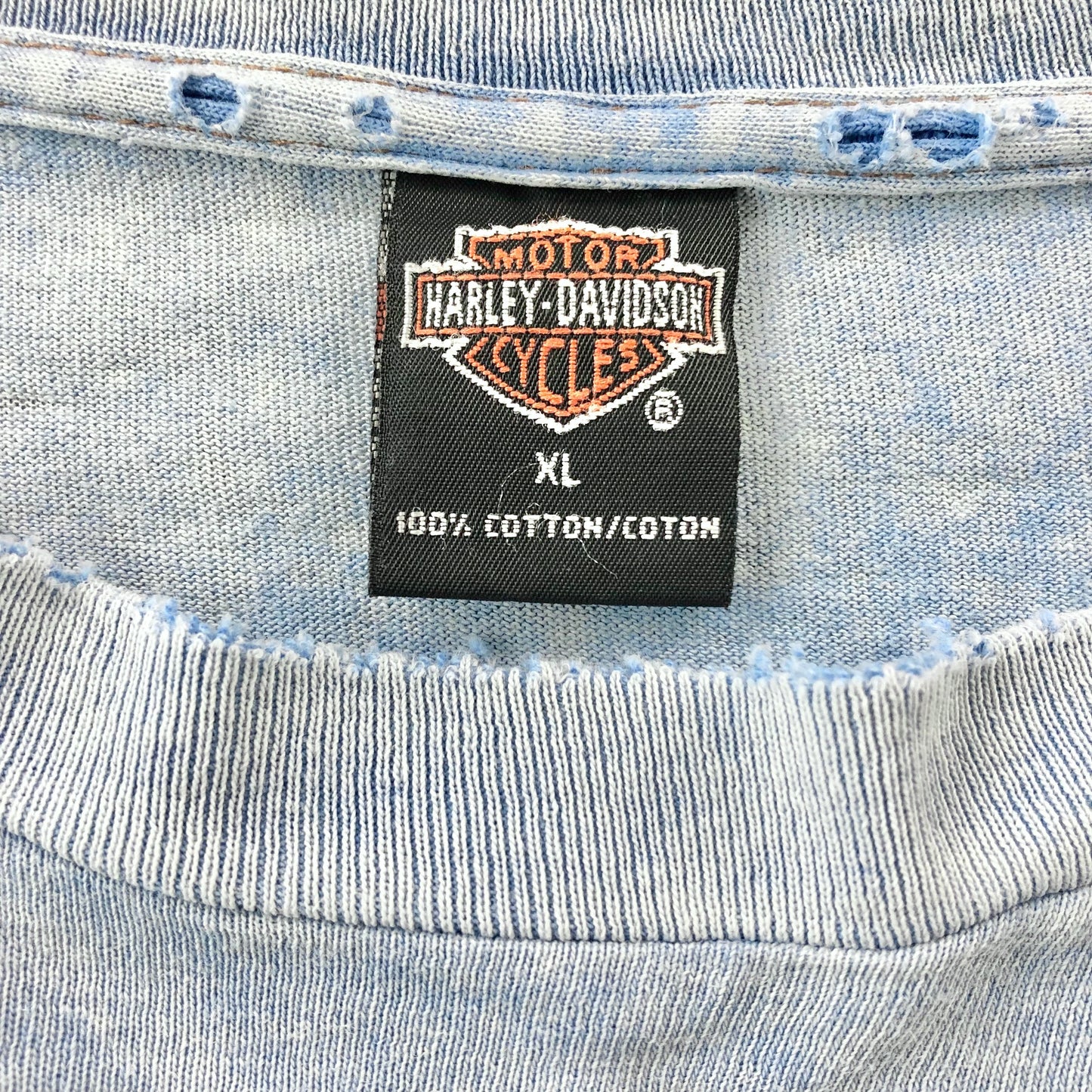 Vintage USA 90s Harley Davidson Motorcycles Treasure Coast Stuart Florida T Shirt XL