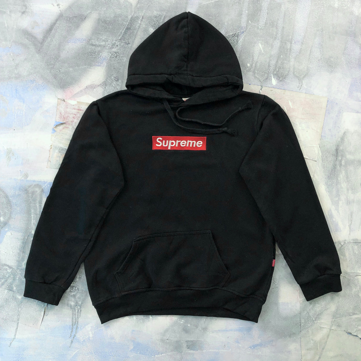 Supreme Embroided Box Logo Hoodie Sweatshirt XXL (Youth)