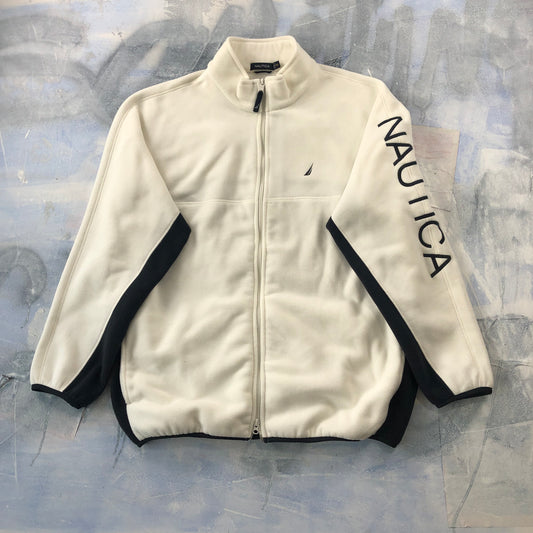 Nautica Zip Fleece Sweatshirt XXL