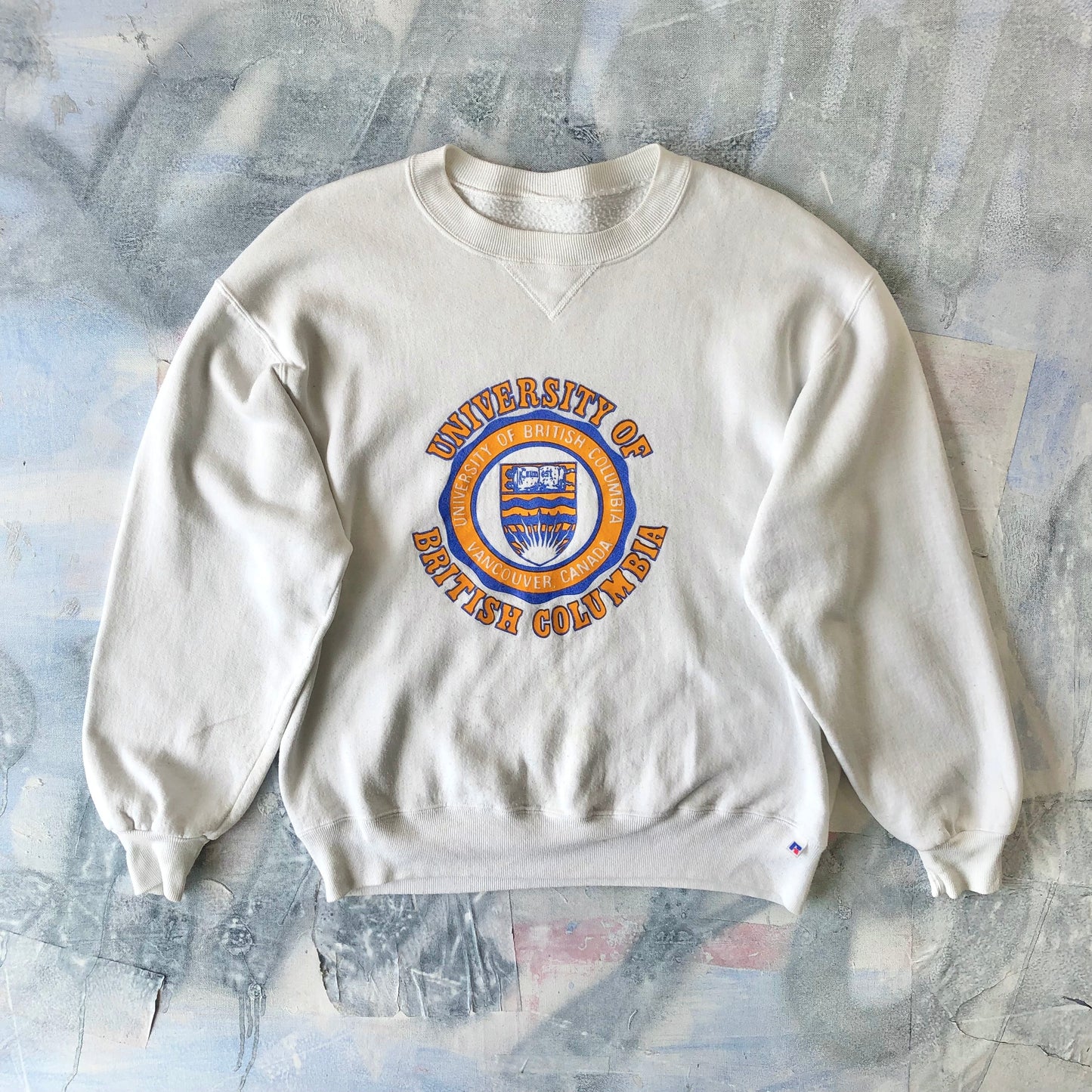 Vintage Russell University of British Columbia Vancouver Canada Crewneck Sweatshirt L
