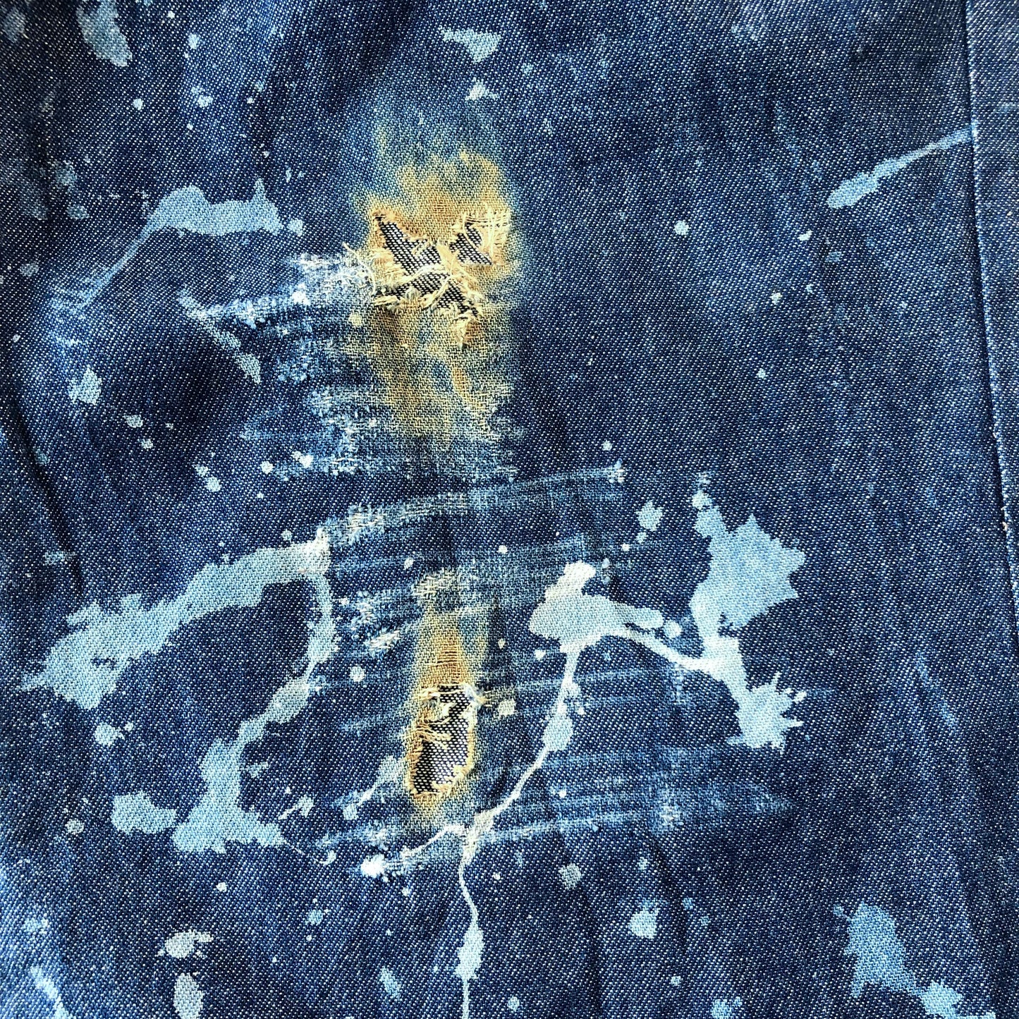 Vintage Harley Davidson Distressed Jean W36