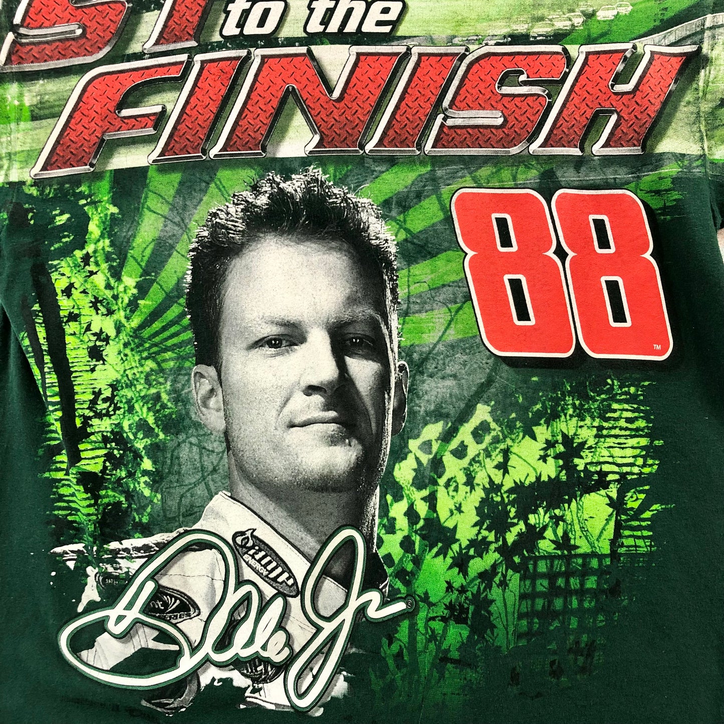 Vintage Nascar Dale Earnhardt Jr Chase Authentics AOP T Shirt M