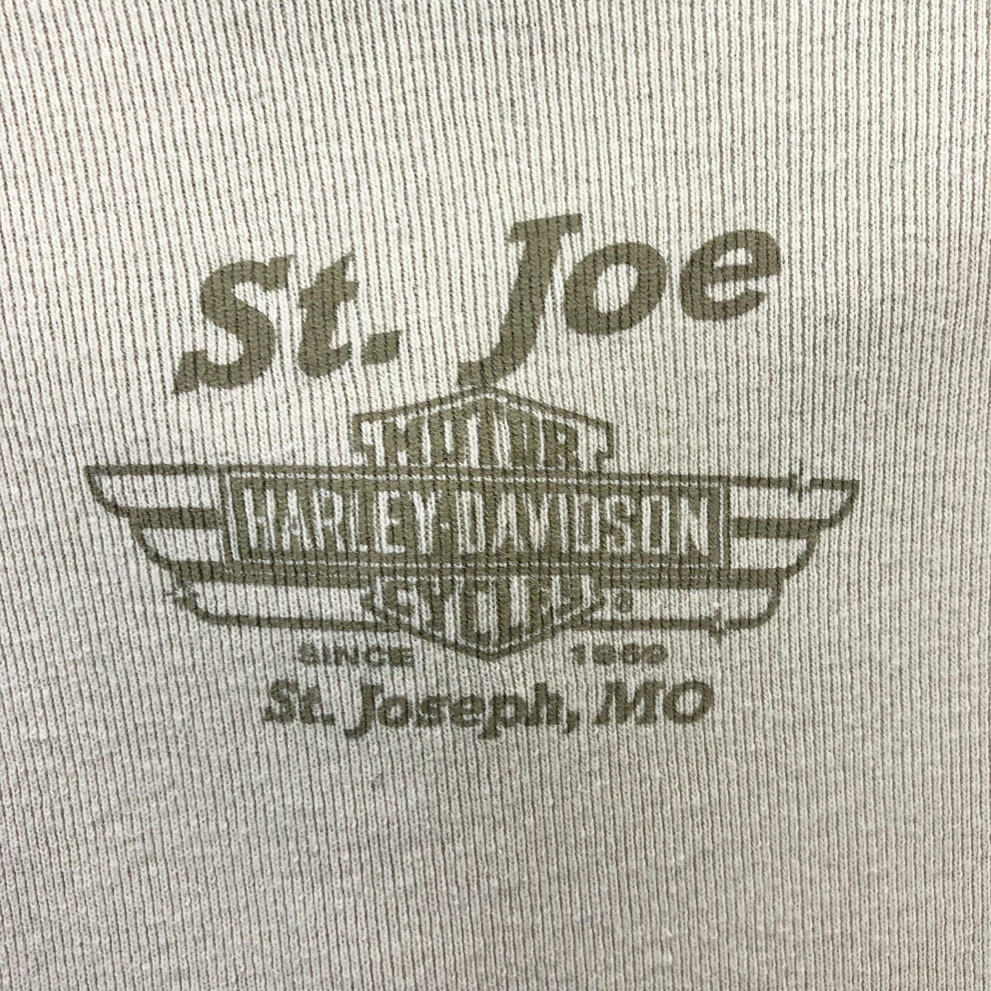 Vintage USA Harley Davidson Motorcycles Full Button Long Sleeve Blouse Shirt M (Womens)