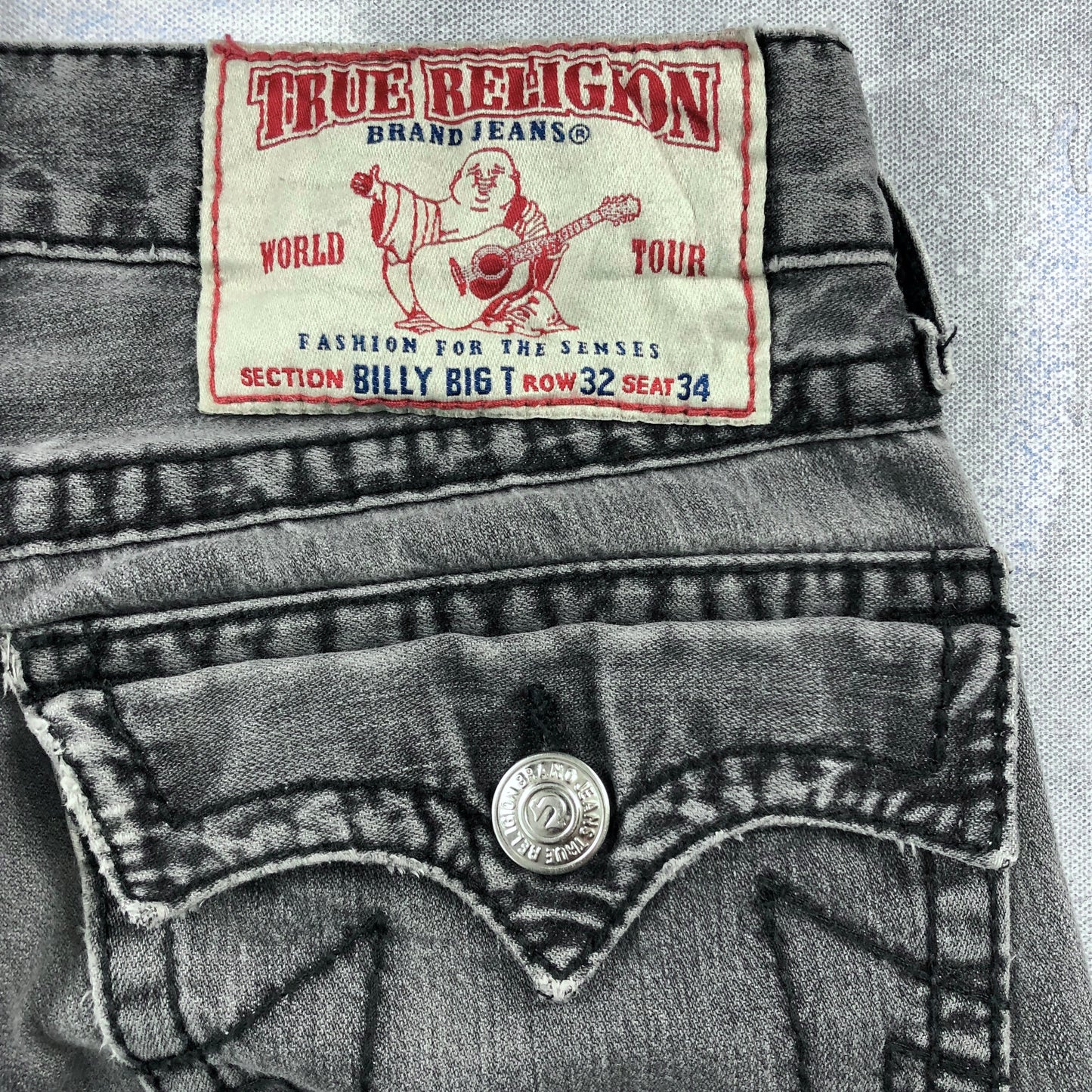 True Religion Billy Big T Bootcut Jean W32