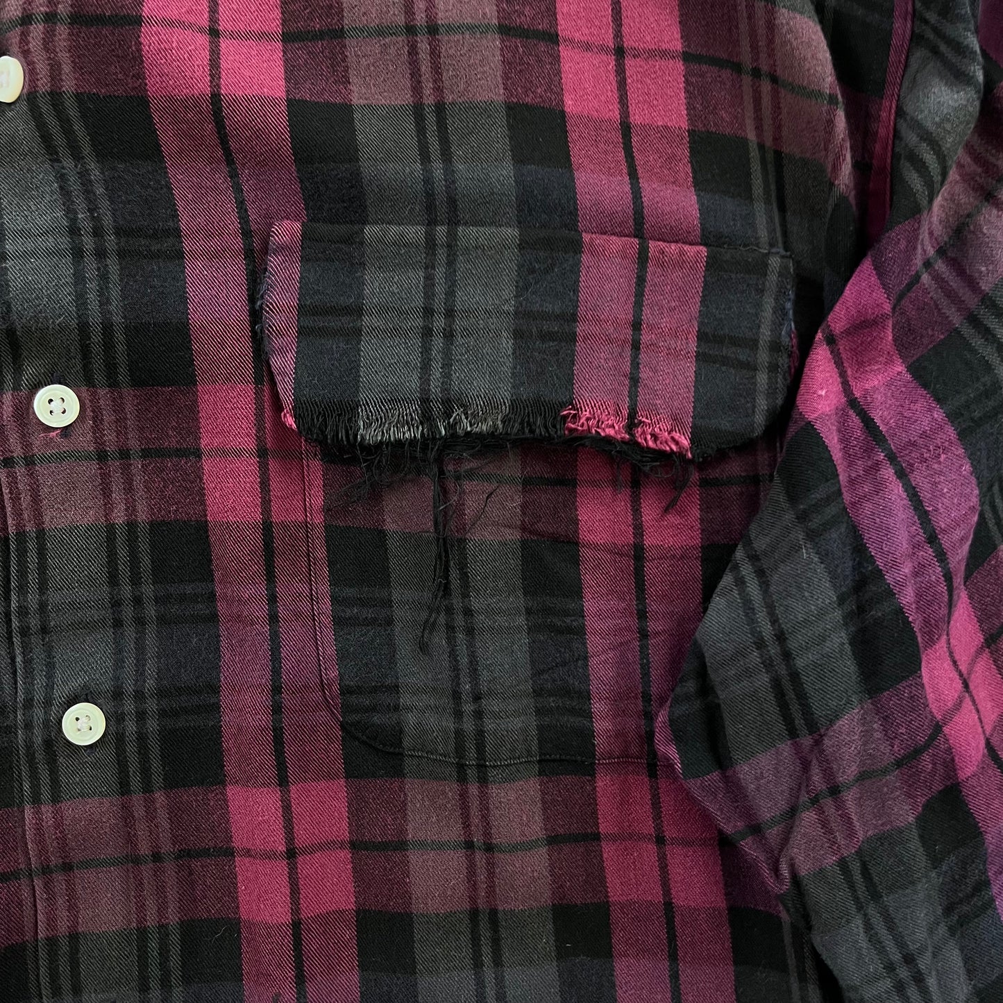 Vintage Polo Ralph Lauren Heavyweight Plaid Flannel Button Shirt L