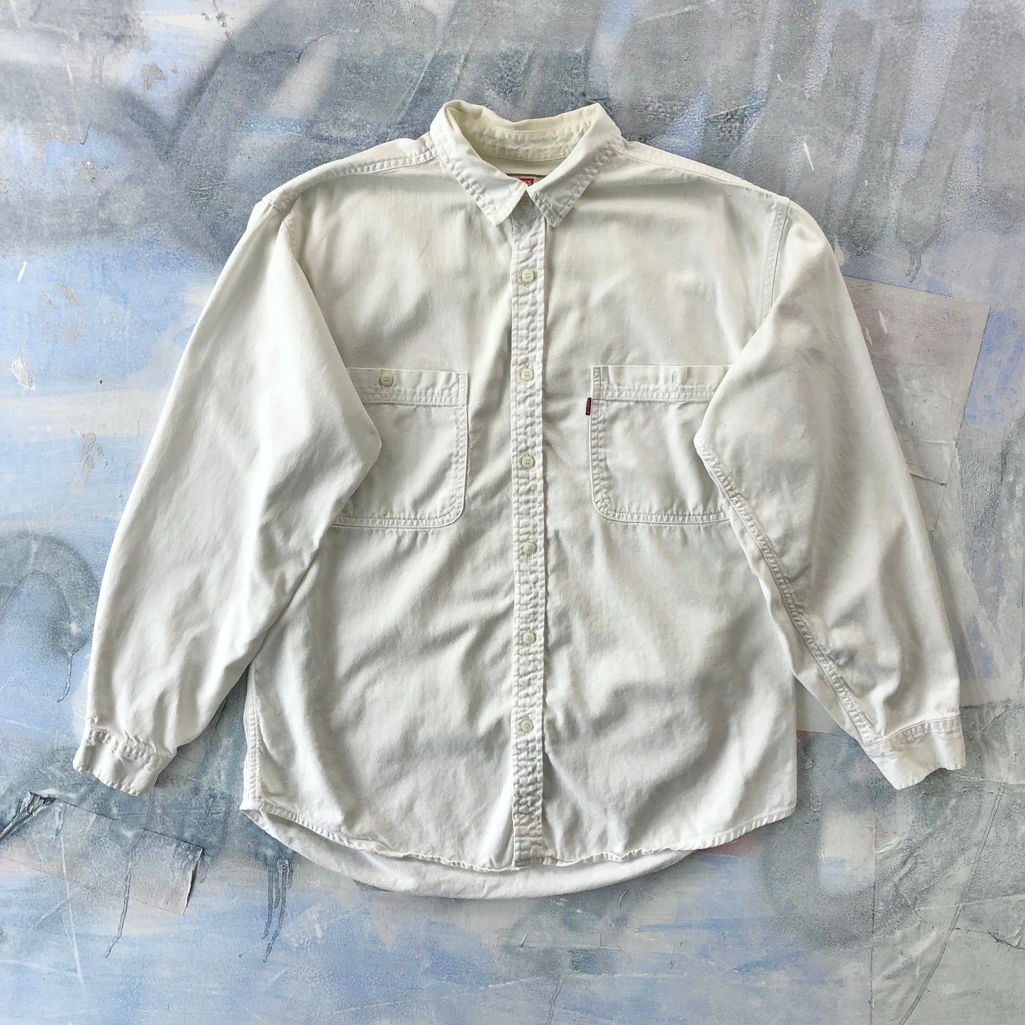 Vintage 90s Levis Denim Button Shirt L