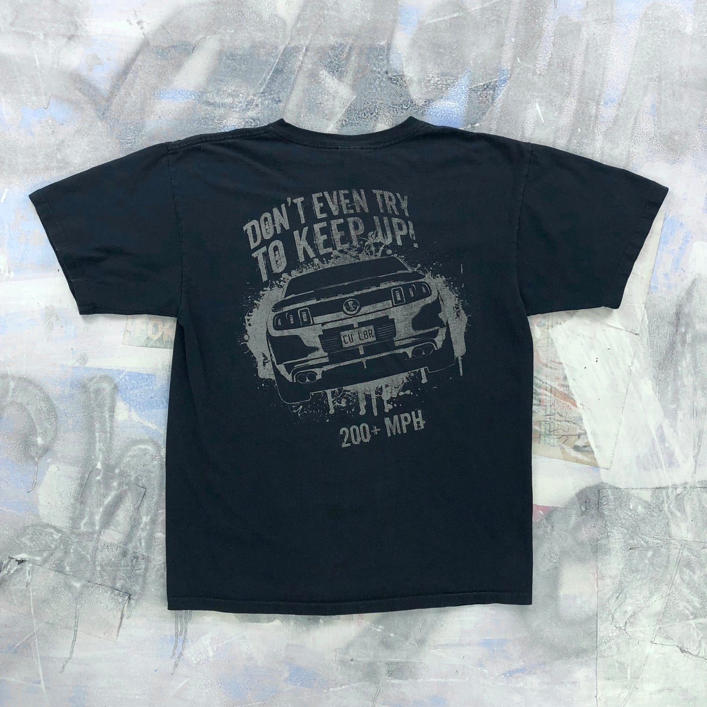 Vintage Ford Cobra Mustang Racing T Shirt L