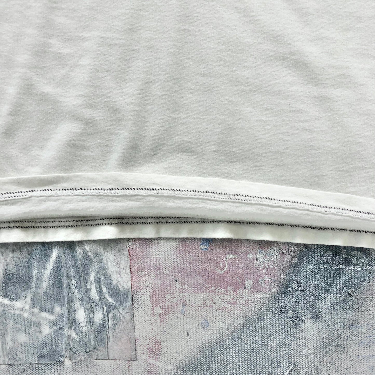 Vintage 80s So What?! So What?! So What?! Ringer T Shirt L