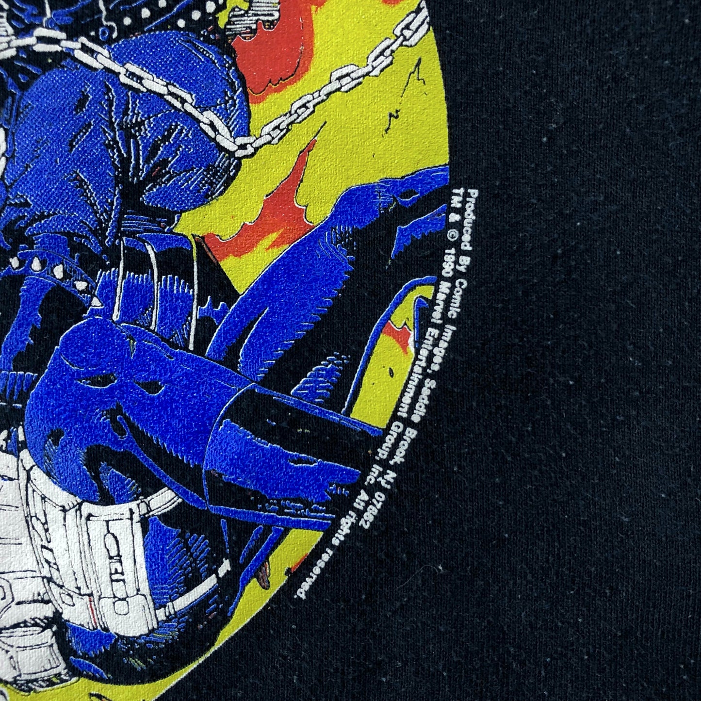 Vintage USA Ghost Rider vs The Punisher Marvel Crewneck Sweatshirt L