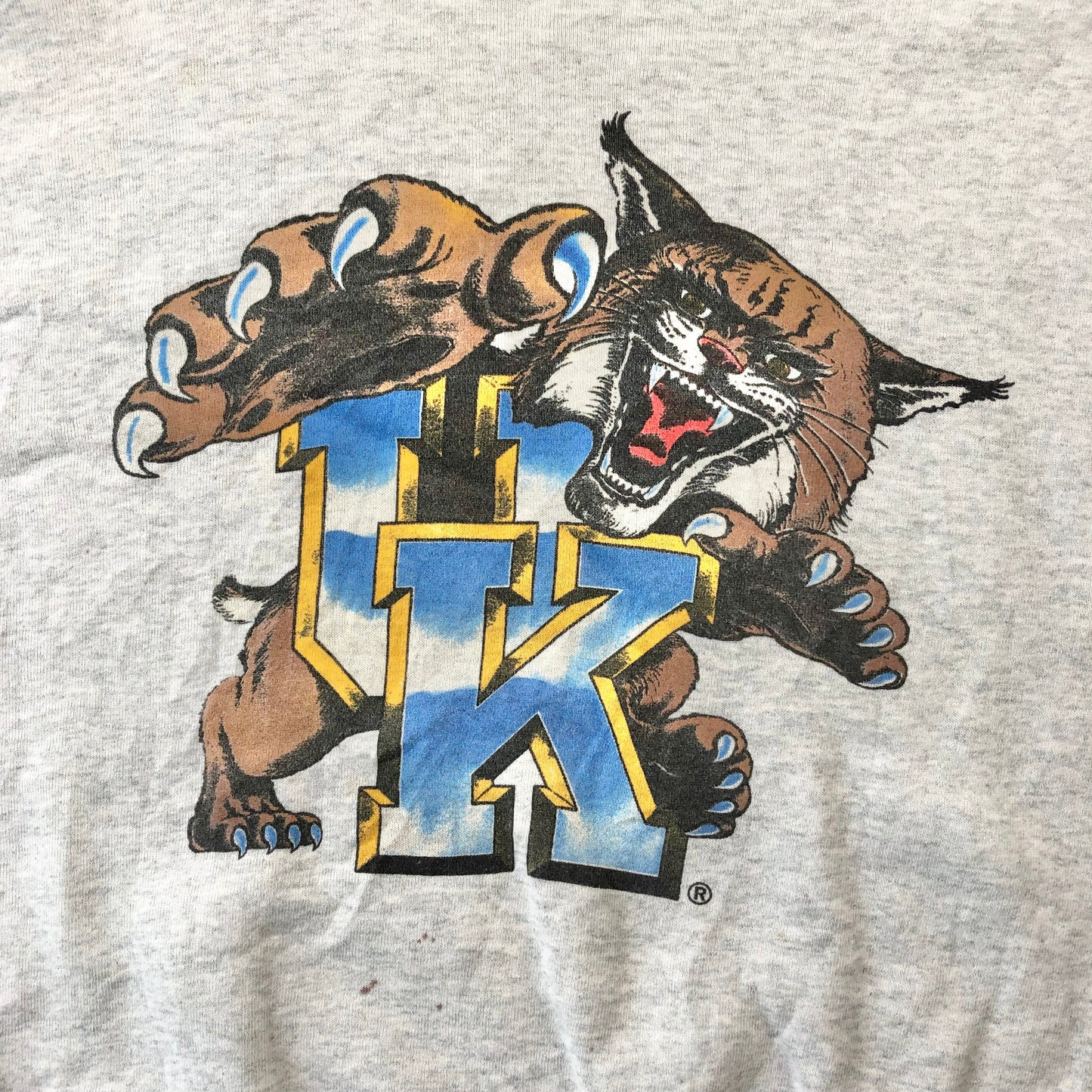 Vintage USA 90s University of Kentucky Wildcats Crewneck Sweatshirt XL