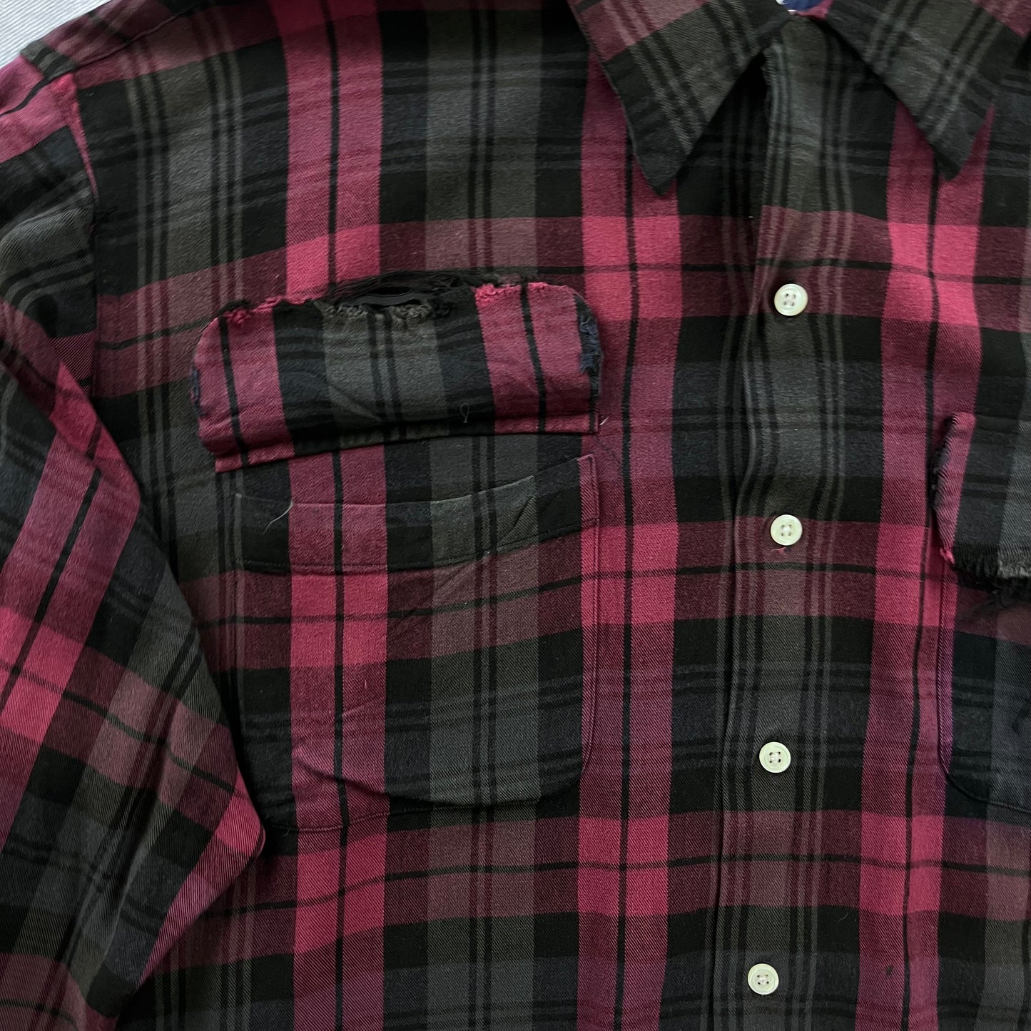 Vintage Polo Ralph Lauren Heavyweight Plaid Flannel Button Shirt L
