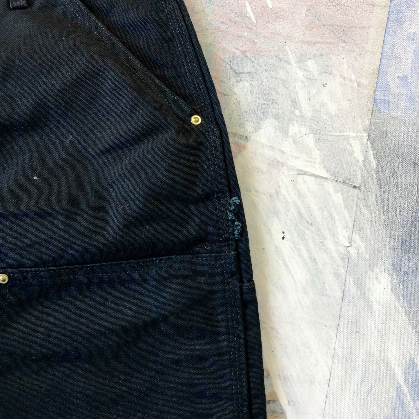 Carhartt Double Knee USA Carpenter Jean W34