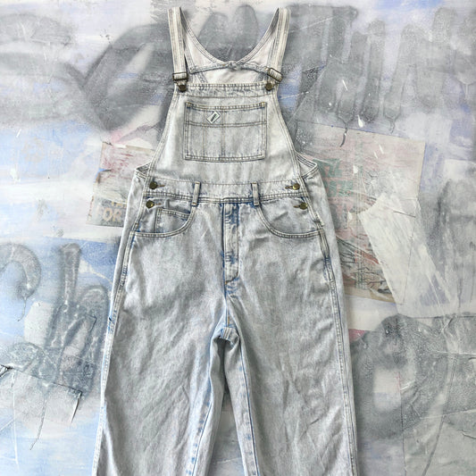 Vintage 90s USA Guess Georges Marciano Washed Denim Overall Jean L