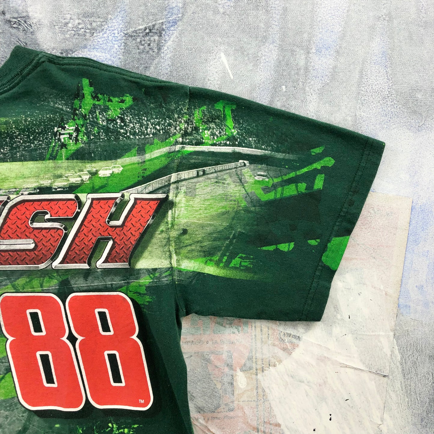 Vintage Nascar Dale Earnhardt Jr Chase Authentics AOP T Shirt M