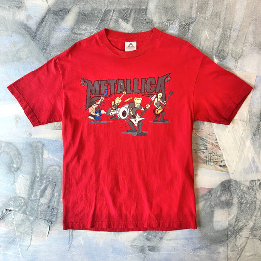 Vintage Metallica Madly In Anger 2004 World Tour T Shirt L