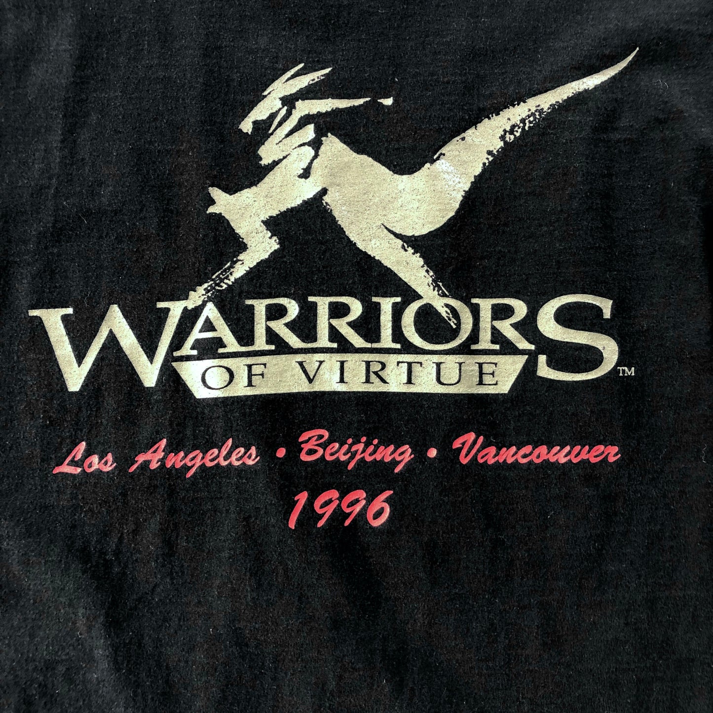 Vintage 90s USA Warriors Of Virtue Movie T Shirt XL