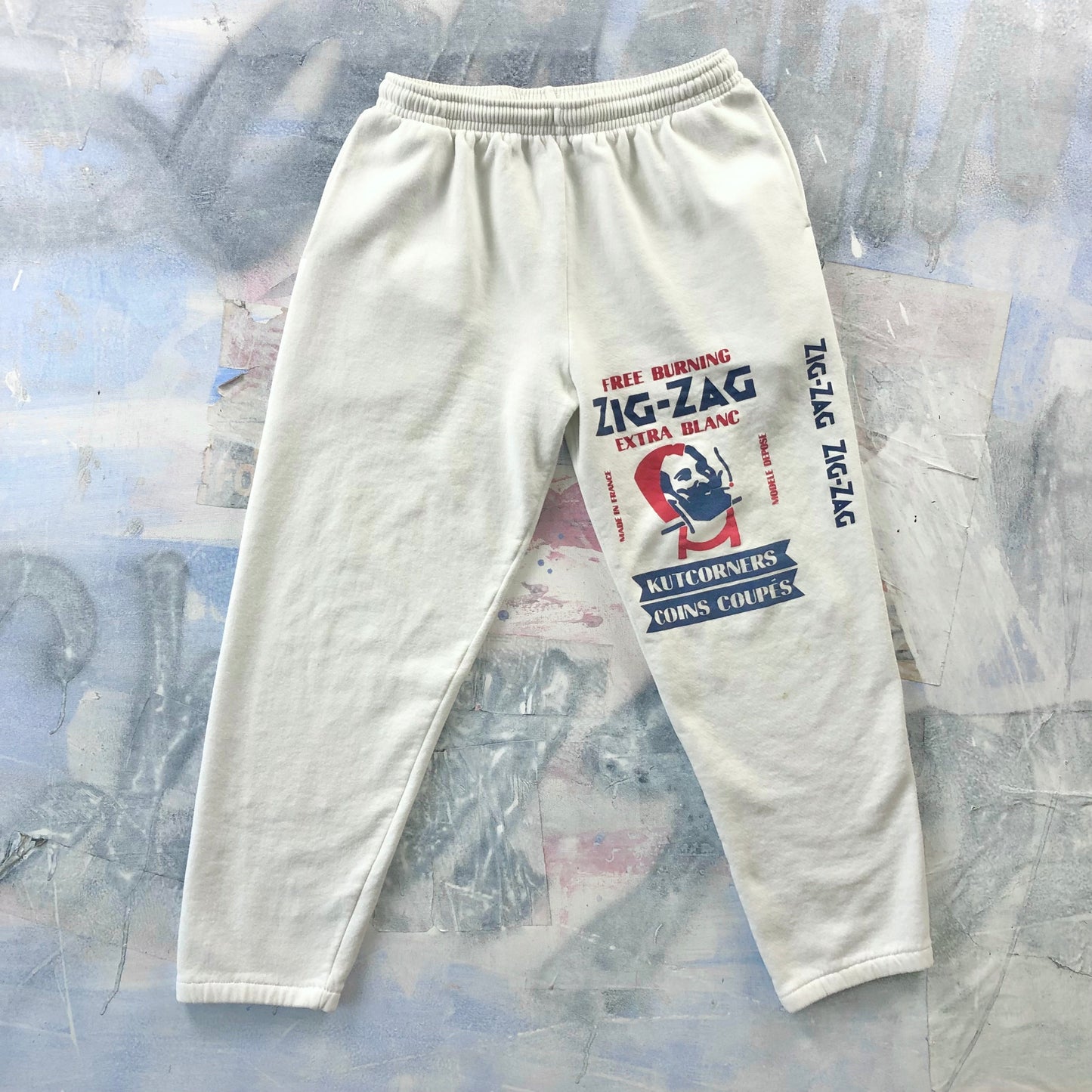 Vintage Zig Zag Sweat Pant Jogger M